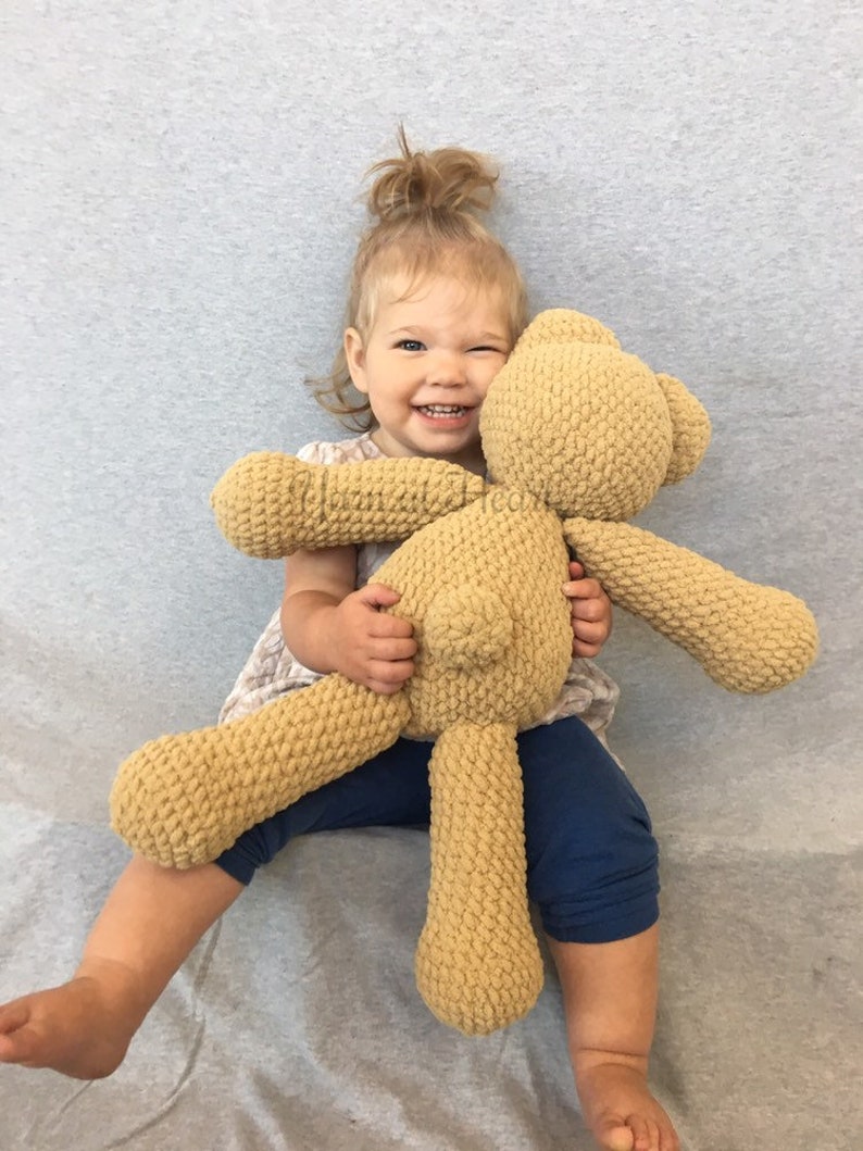 Snuggle Bear Pattern Crochet Pattern Crochet Teddy Bear Etsy