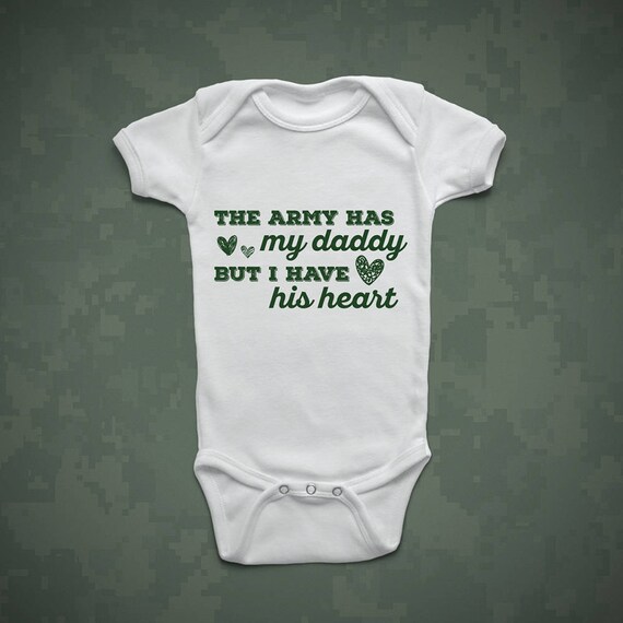 army baby onesie