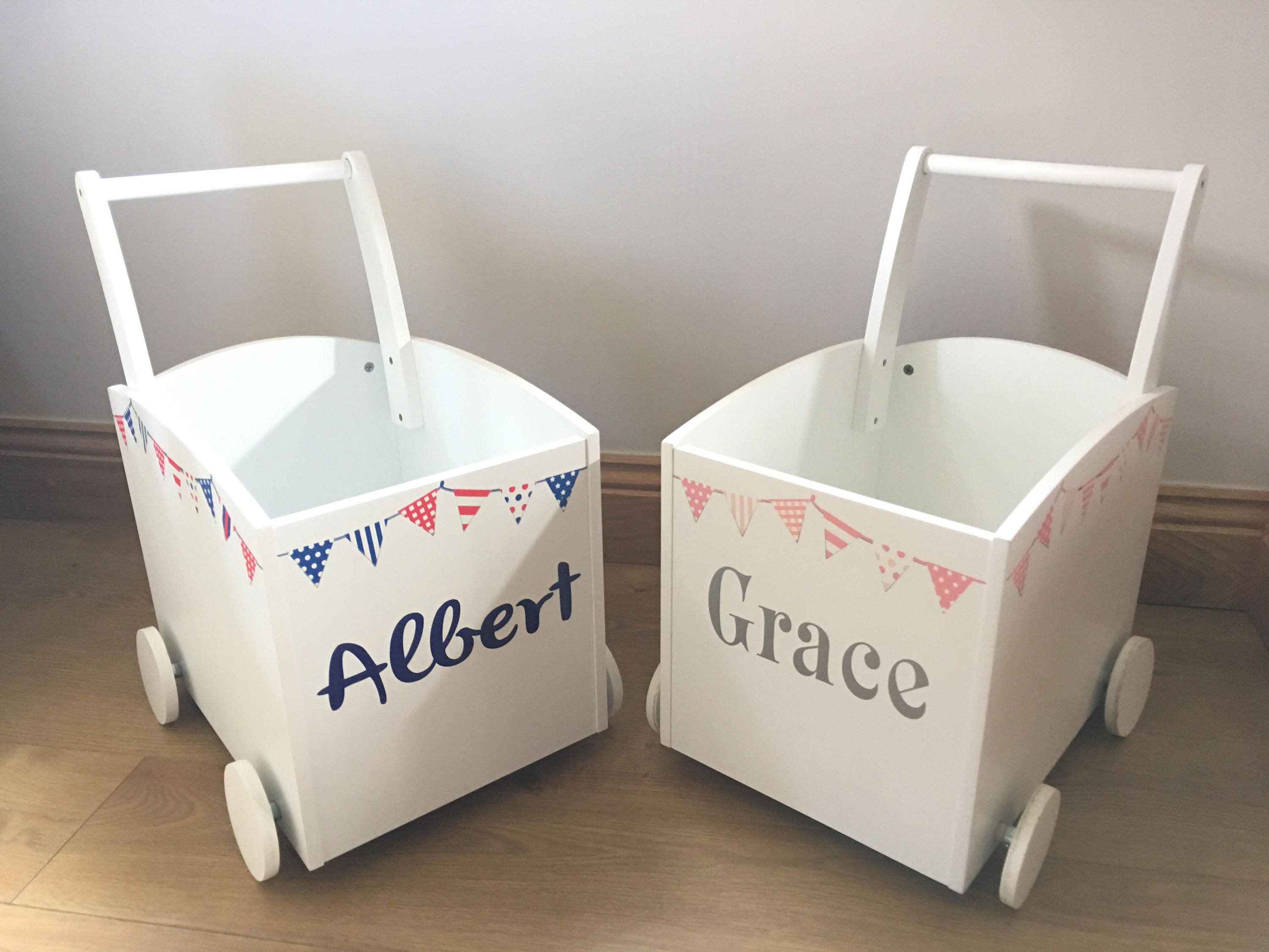 Kids Children Table and Chair Set Girls Storage Box Pink Bunting