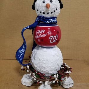 Muñeco de nieve personalizado de la MLB