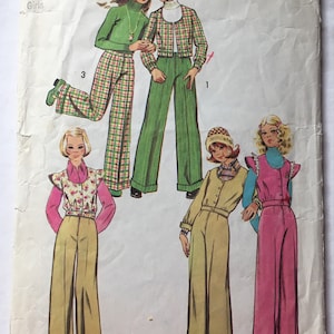 Vintage Simplicity Girl&#39;s Vest, Jacket and Pants sewing Pattern