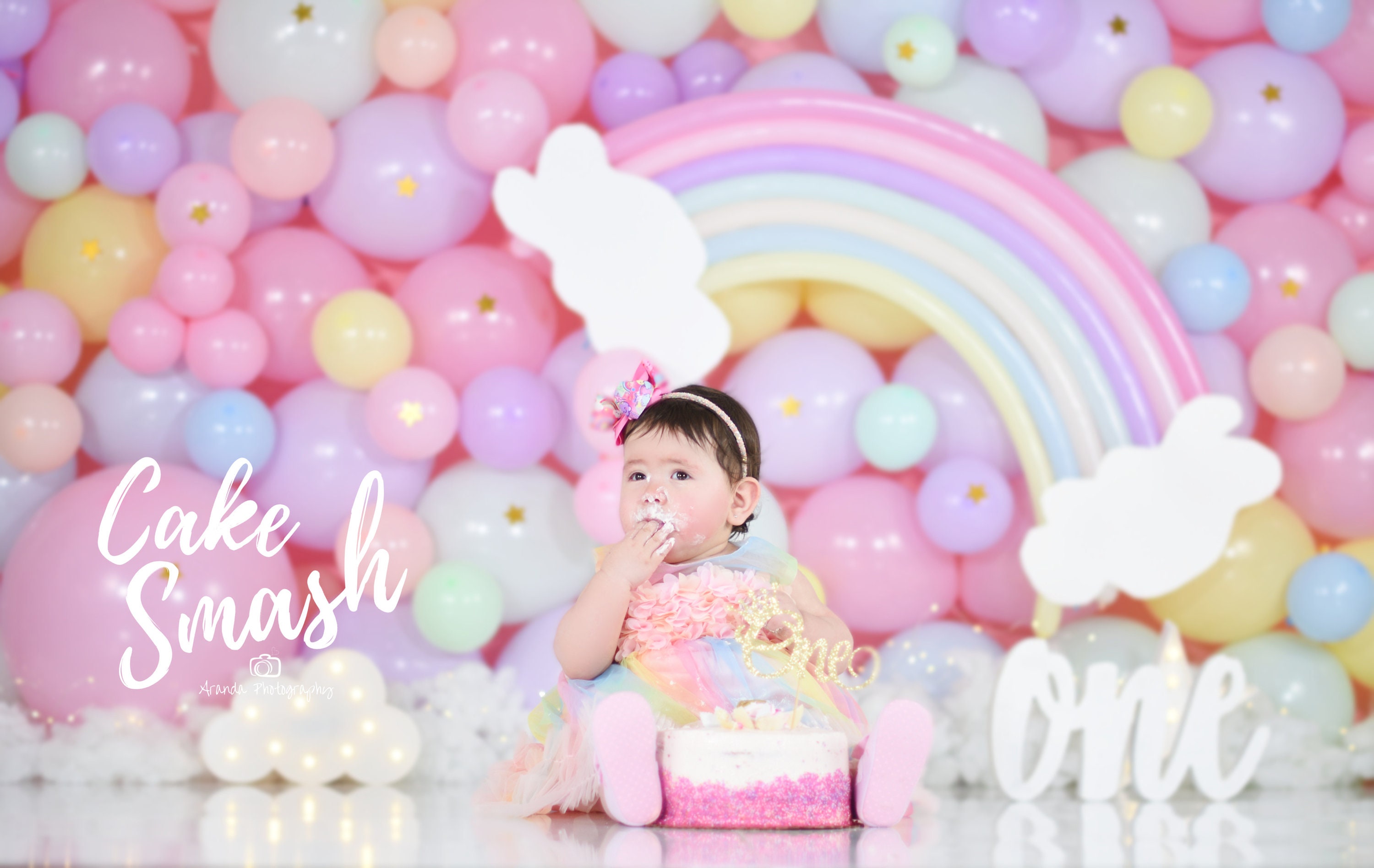 DIGITAL BACKDROP / Cake Smash / BACKDROP Photography Etsy