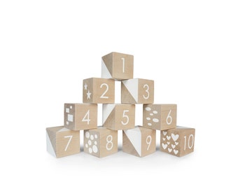 Numbers Counting Wooden Block Set