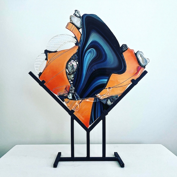 Fused Glass Stands Etsy