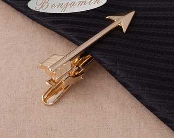 Aim high New job promotion gift Graduation Gift Tie clip skinny tie Silver or gold Arrow tie bar Father/'s Day Gift new adventure,