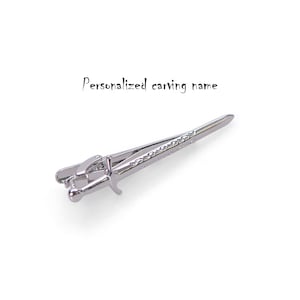 personalize Name tie clip ,legend of zelda tie clip,sword tie clip,zelda tie clip, Vintage Style,tie clip vintage
