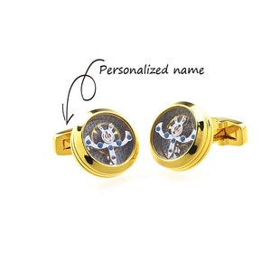 Jean pierre tourbillon cufflinks new arrivals