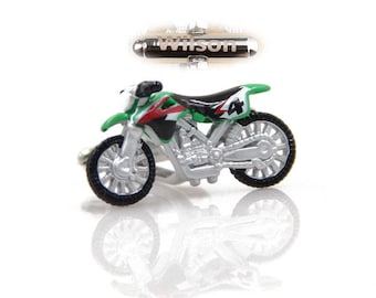 Motorbike Cufflinks, Motocross Cufflinks,custom wedding cufflinks.Personalized name cufflinks