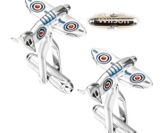 Space Shuttle Cufflinks Personalized Name Personalized Wedding aircraft cufflink