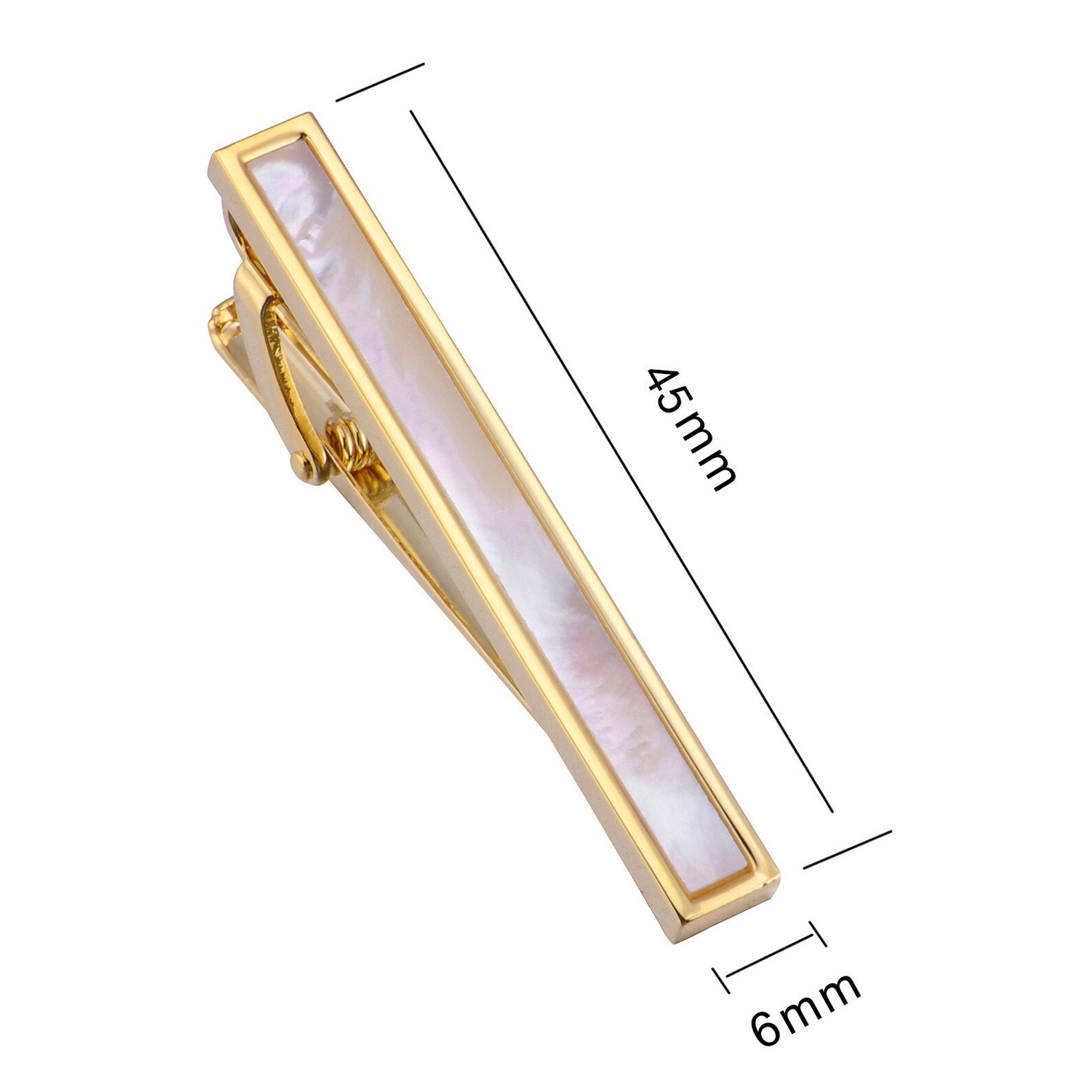 Natural Abalone Shell Tie Clip-shell Cufflinks Set-high-end Colorful ...