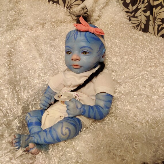 Auf Bestellung Gefertigt Na Vi Avatar Baby Fantasy Etsy