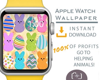 Apple Watch Wallpaper, Easter Apple Watch Face, Easter Apple Watch Background, Easter Apparel, Easter Decor, Easter Gifts for her and mom