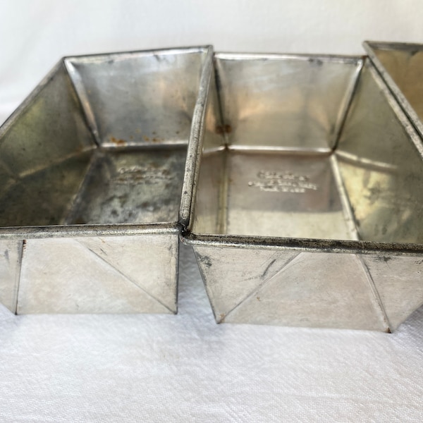 Vintage Bake King Aluminum Loaf Pan Etsy