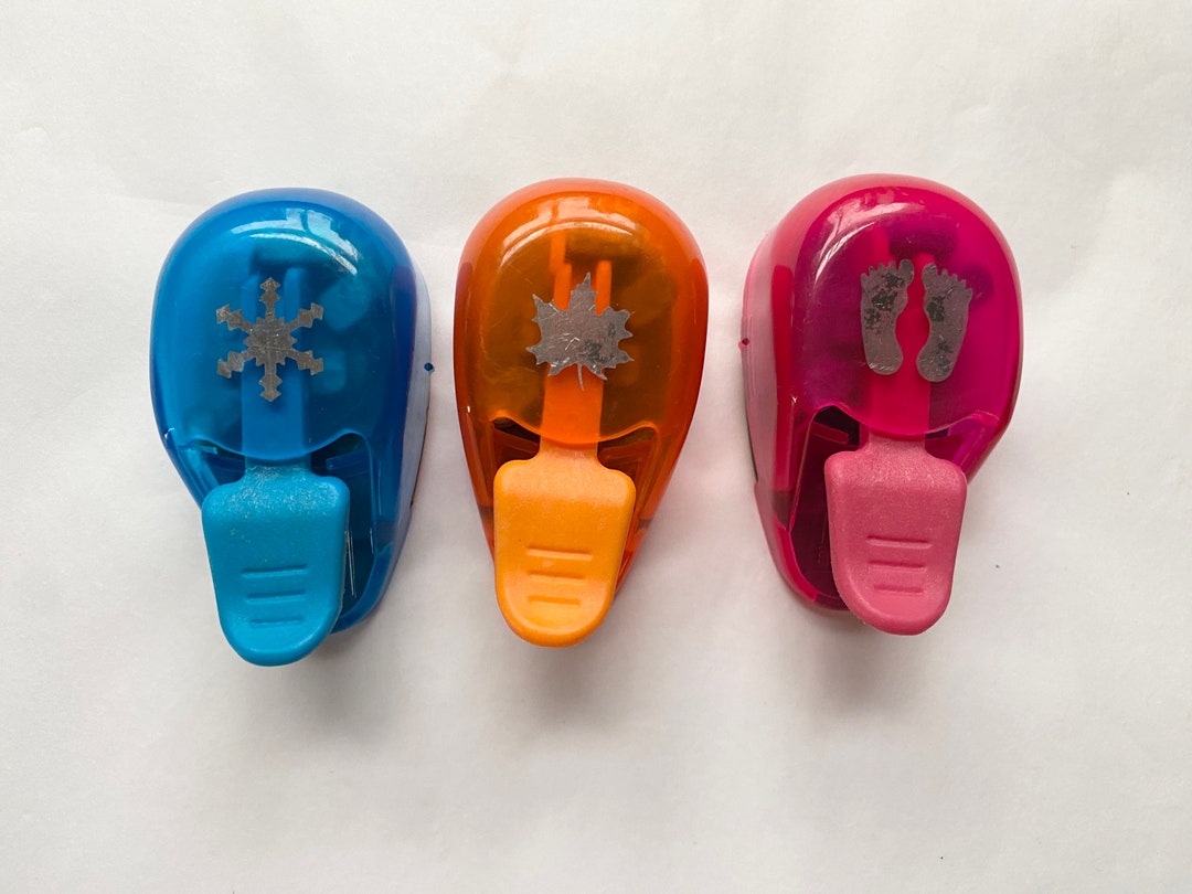 Set of 3 Paper Die Cut Tools, EK Success, Snowflake, Maple Leaf ...