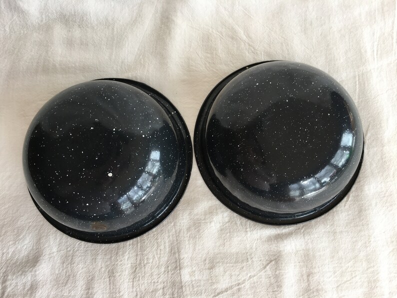 Enamelware Bowls for Soup Ice Cream Cereal Rustic Camping Etsy