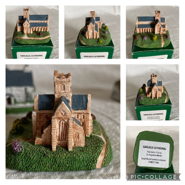 Carlisle Cathedral, Dove Cottage, Bridge House, Hilltop Sawrey Beatrix Potter, Vintage Figurine, Choose ONE, Miniature