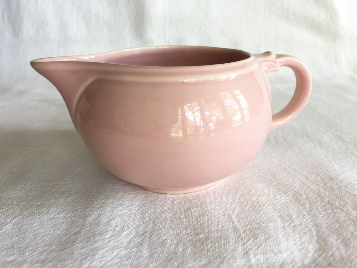 Lu Ray Pink Pastel Creamer 1950s Vintage Mid Century Etsy