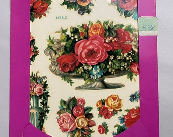 Meyercord Decorator Decals, NOS, 1950s, 1518C, Vintage, Shabby Decor
