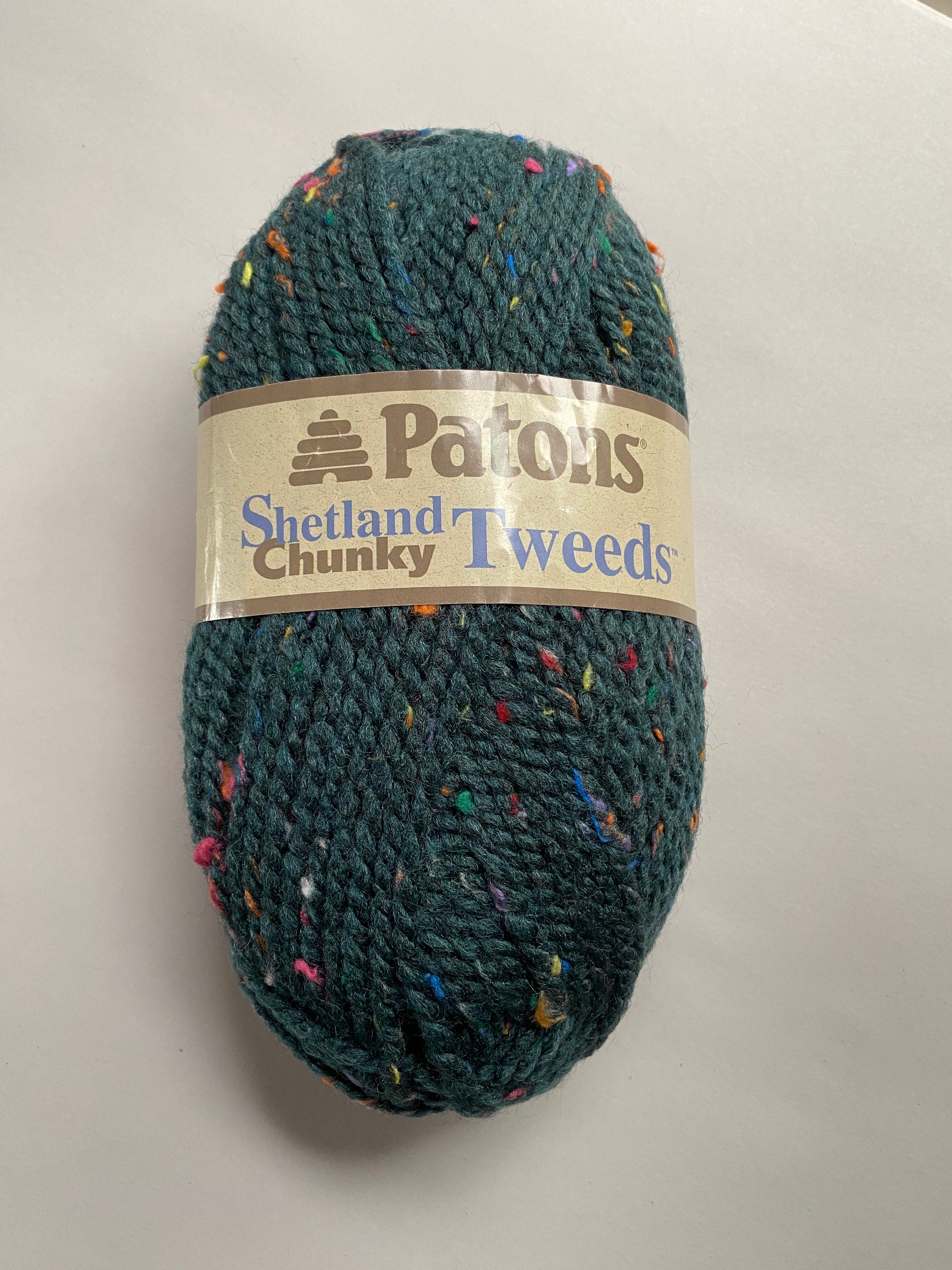 Patons Shetland Chunky Tweeds Yarn - Earthy Brown Tweed ~ SOLD OUT
