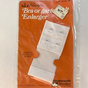 Primstyle Bra or Garter Belt Enlarger, Woolworth, Vintage, Unused, NOS