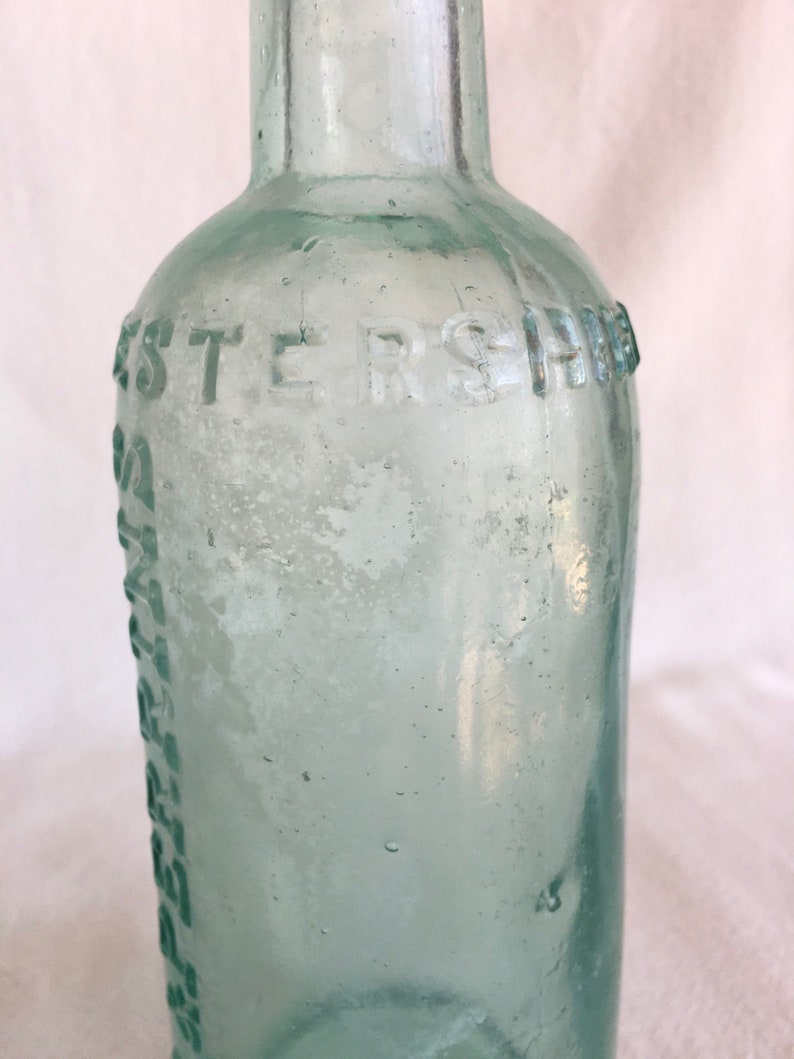 1920s Lea & Perrins Worcestershire Sauce Glass Bottle Vintage Etsy