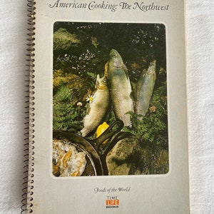 Recipes American Cooking:  The Northeast, 1970, Foods of the World, Time Life, Cookbook, Vintage, Used, Spiral Paperback
