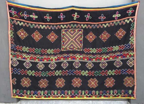 Kohistani hand embroidered wedding shawl