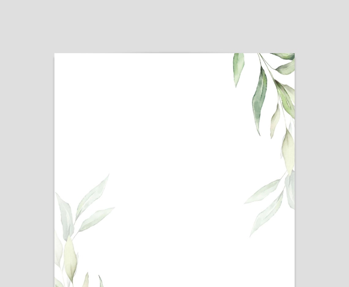 PRINTABLE Stationery Printable Stationary Printable Writing - Etsy