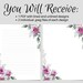 Rose Line Art PRINTABLE Stationery, Printable Stationary, Printable ...