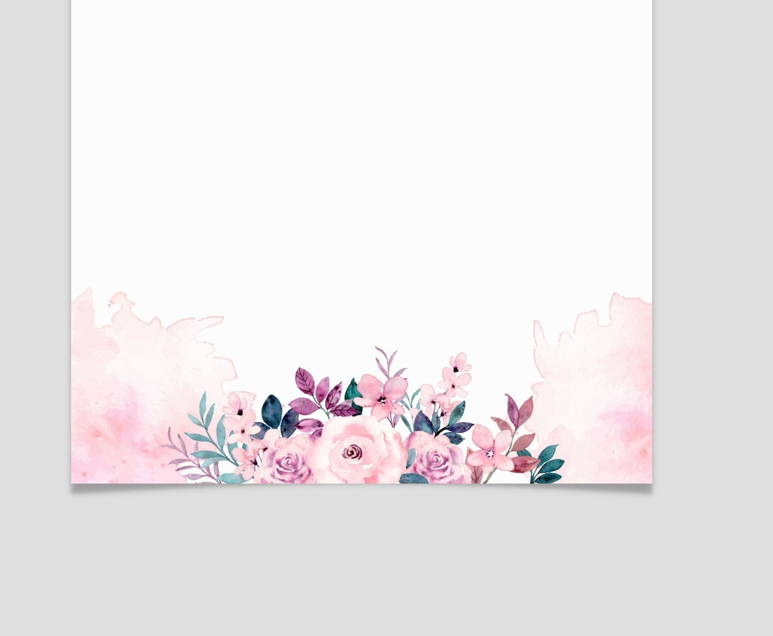 PRINTABLE Stationery Printable Stationary Printable Writing - Etsy