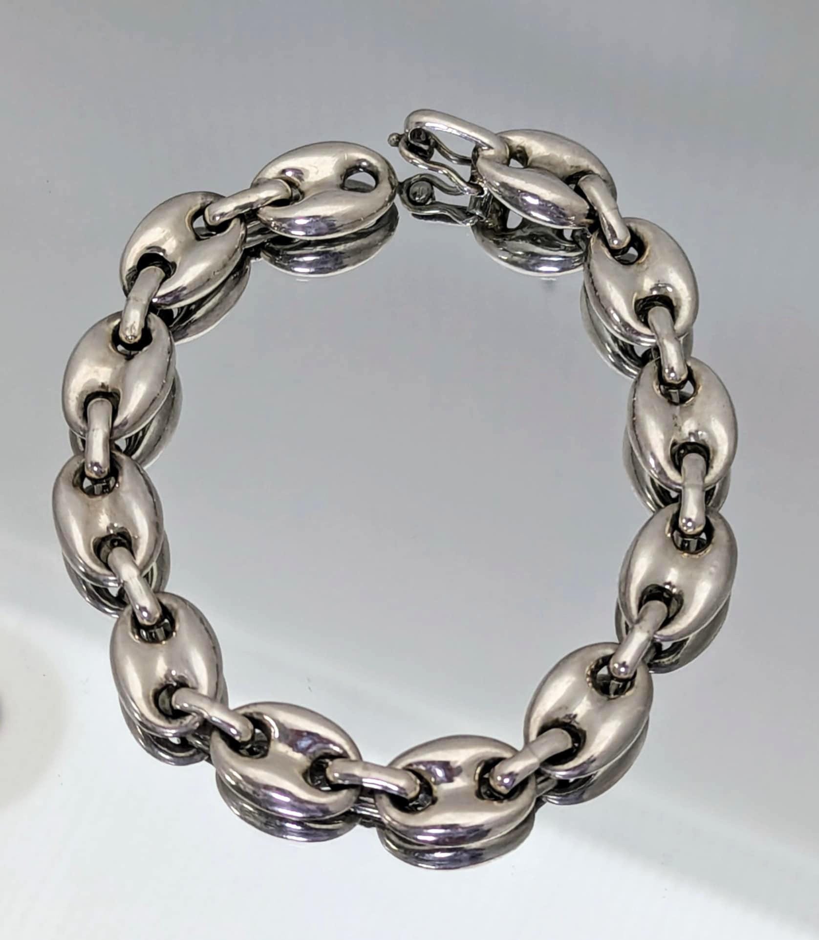 アクセサリー vintage gucci H link bracelet 925 Italy アクセサリー vintage gucci H link bracelet 925 Italy 925