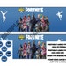 Printable Fortnite themed Labels for Pringles Cans 1.3 oz | Etsy