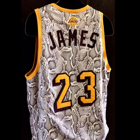snakeskin lakers jersey