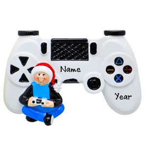 Video Gamer Ornament – Personalized Gamer Ornament – Teen Boy Gaming Ornament – Video Game Controller Christmas Gift – Gamer Ornament 2026