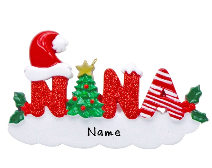 Nana Christmas Ornament - My Favorite People Call Me Nana - Christmas Gift For Nana - Personalized Christmas Ornament For Grandmother, Meme