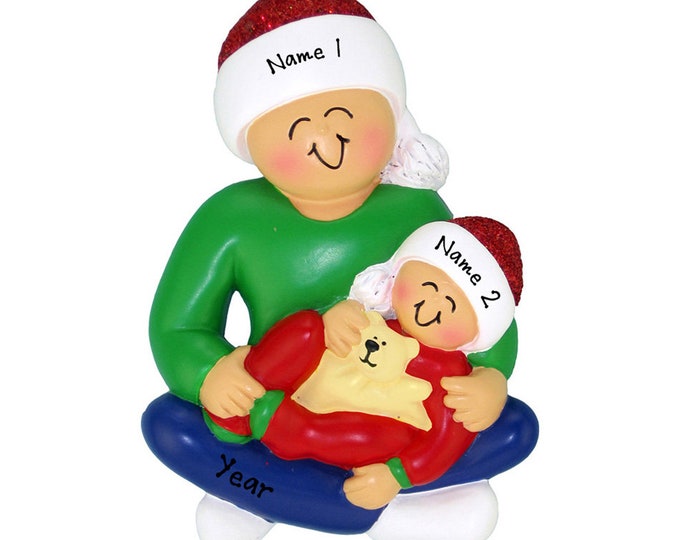 Big Brother Ornament - Proud New Big Brother Personalized Ornament - Big Sibling Boy - Little Brother - New Parent Gift - Christmas Ornament