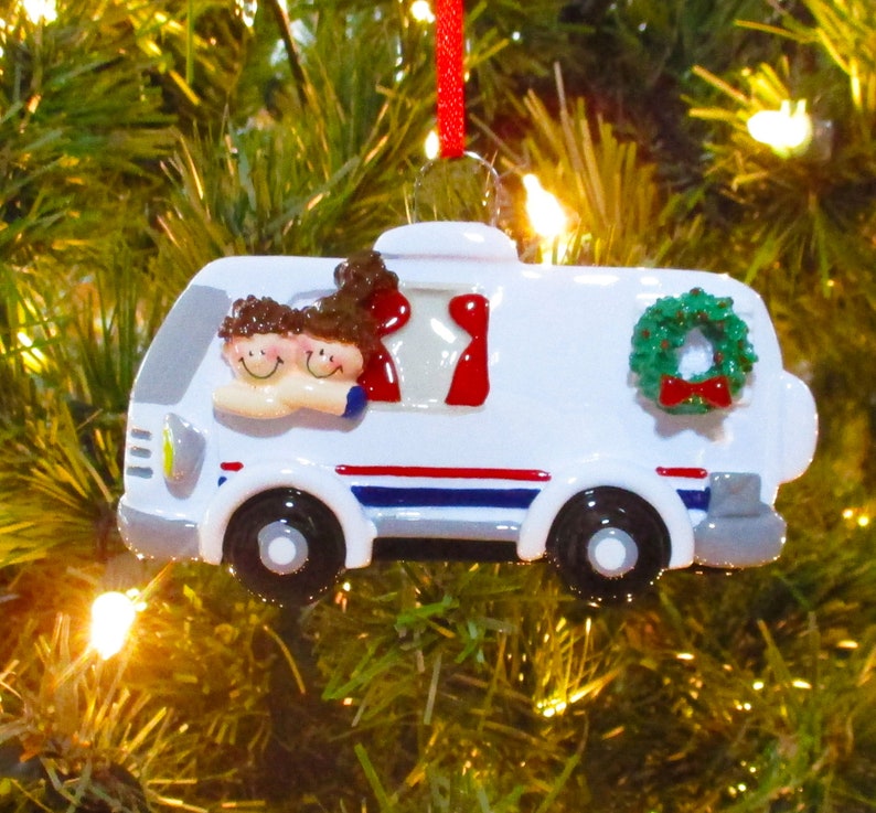 Personalized Camper Ornament RV Motor Home Christmas  Etsy