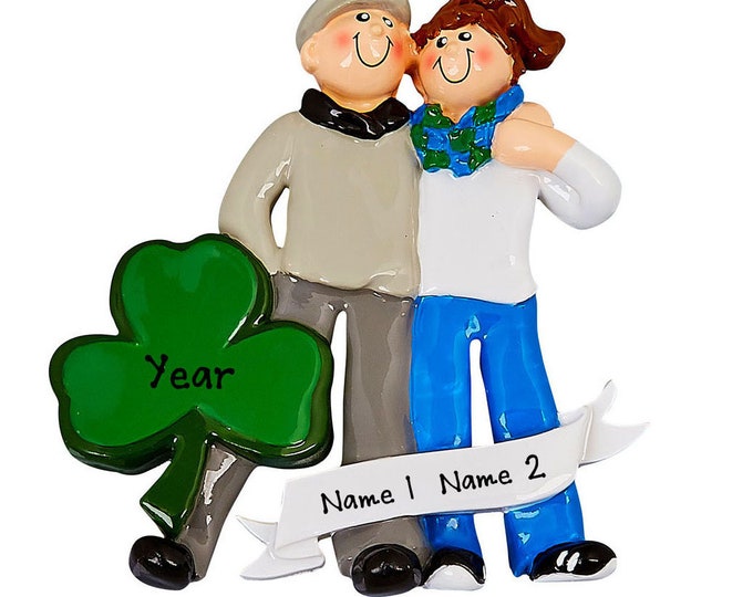 2025 Trip To Ireland Ornament - Couple's Christmas Vacation, Travel Tourist, World Traveler Ornament, Personalized Travel Keepsake Gift