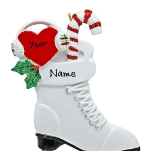 Ice Skater Ornament - Personalized Ice Skaters Christmas Ornament - Figurer Skater Ornament - Holiday Ornament With Name - Sports Ornament