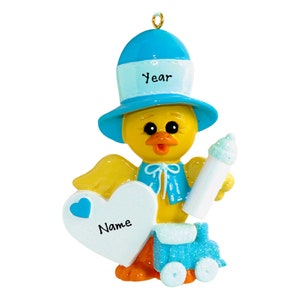 Baby&#39;s First Christmas Ornament - Personalized First Christmas Boy Ornament - Custom Baby Boy Ornament 2025 - Baby Shower Gift For Mom