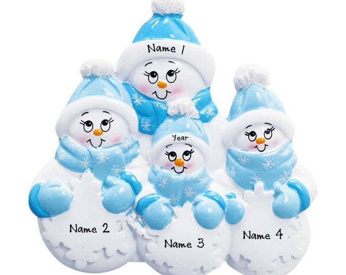 Single Parent Mom With 3 Kids Christmas Ornament - Single Parent Ornament - Single Mom With 3 Children Personalized Ornament - Mom Gift