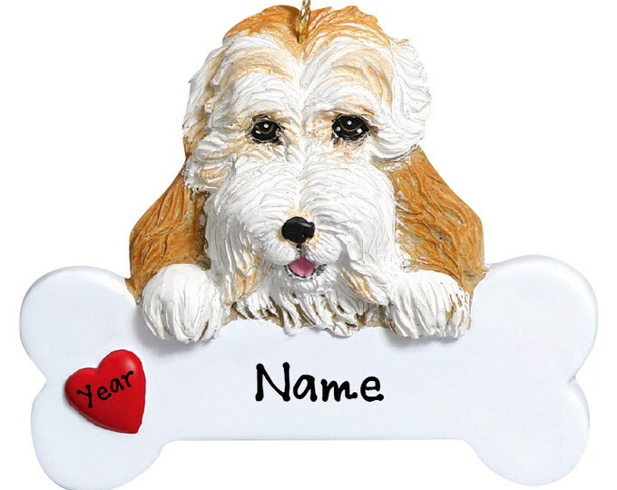Cockapoo Dog Ornament Personalized 2025 - Dog Bone Christmas Ornament Gift For Dog Lover - Love My Custom Dog Memorial Ornament Pet Loss