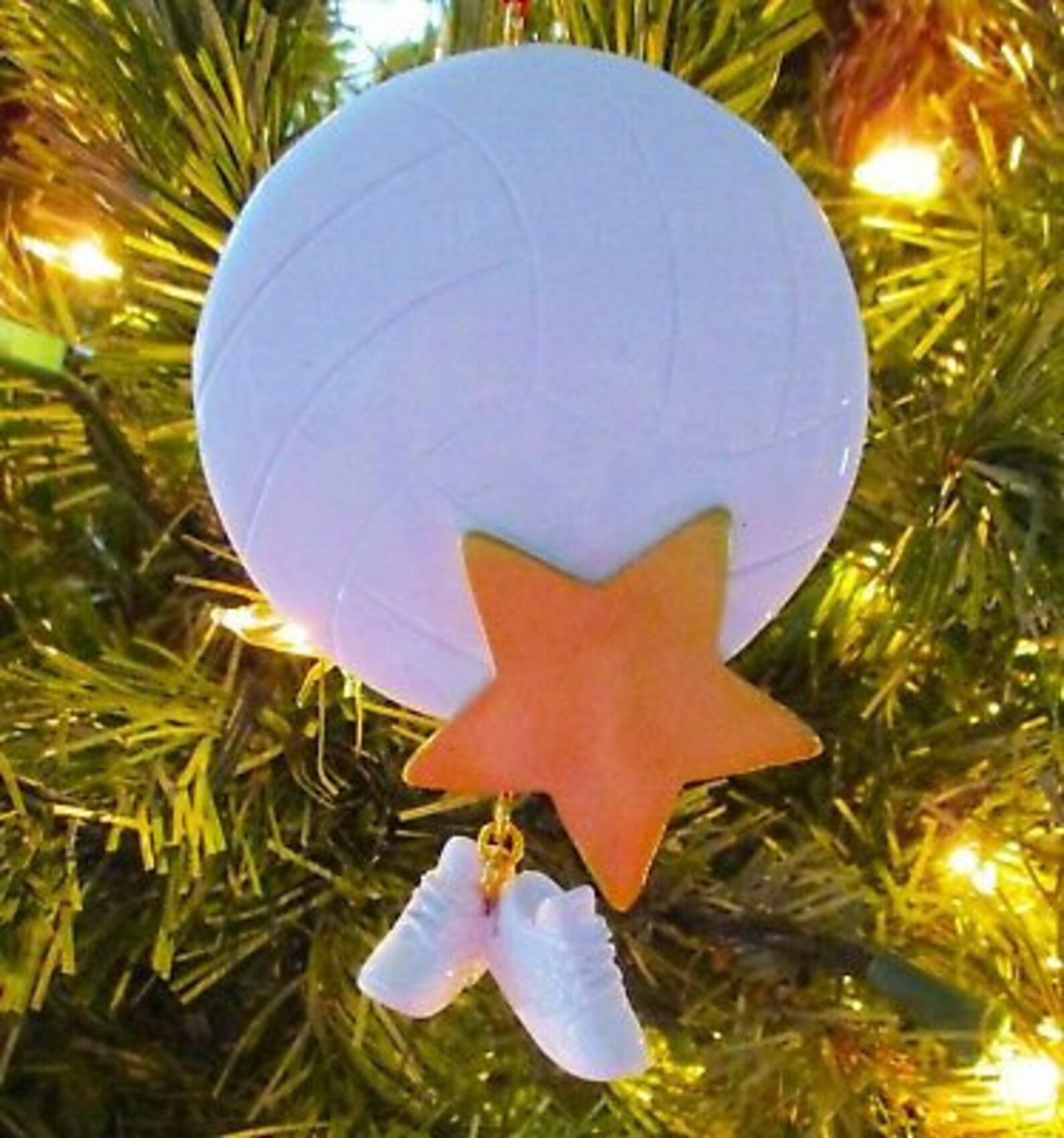 Volleyball Ornament / Personalized Volleyball Player Ornament Etsy