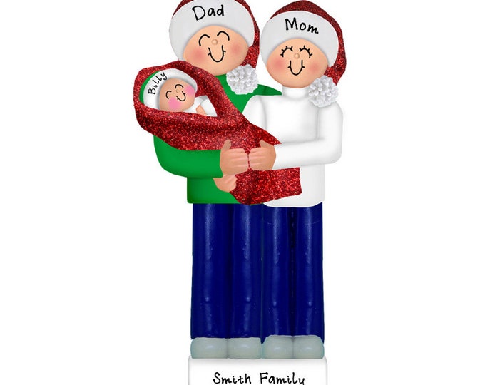 2025 Personalized It's A Baby Christmas Ornament - New Baby Arrival - New Family Christmas Ornament, New Parents Gift, Baby Shower Gift