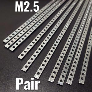 Par de tiras roscadas Eurorack M2.5 de 84 hp • 2 insertos de 84 hp