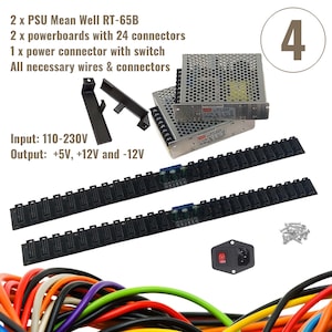 Kit de fuente de alimentación para caja Eurorack / Alimentación Eurorack / Conjunto de alimentación para caja Eurorack
