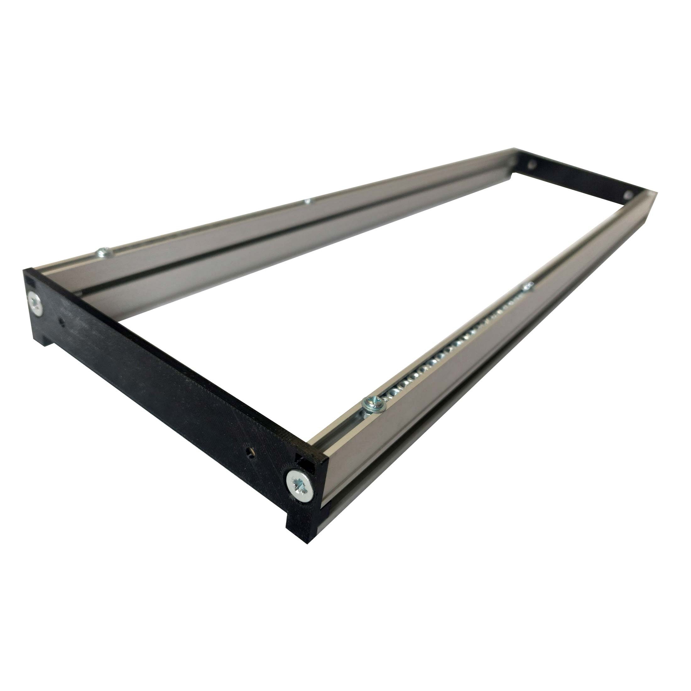 1U / 3U / 4U 3d-printed Eurorack Rails Frame, Lengths 40-196HP ...
