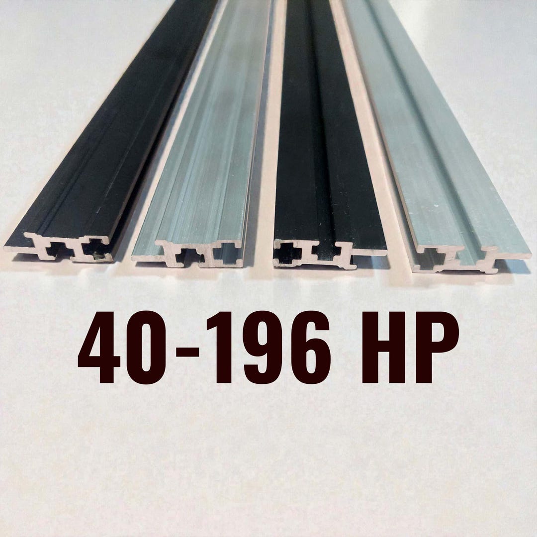 Pair of Eurorack Rails • 40hp-196hp • Silver or Black / Any Length is ...
