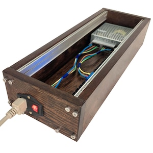 3U DIY kit LUNA voor 56HP / 84HP / 104HP / 114HP / 126HP / 144HP Eurorack Case / Eiken / POWERED