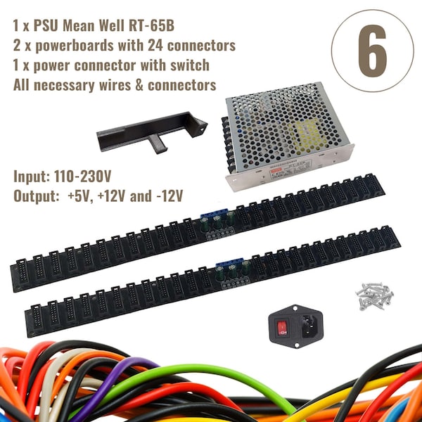 Netzteil-Kit für Eurorack-Gehäuse